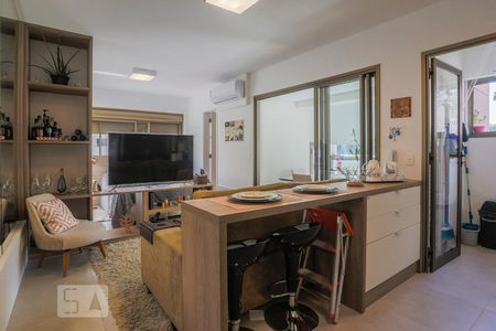 Sala de apartamento para alugar com 1 quarto, 45m² em Vila Mariana, São Paulo