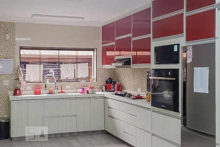 Cozinha de casa à venda com 3 quartos, 253m² em Vila Cláudio, Santo André