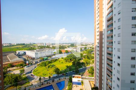 Vista da varanda de apartamento para alugar com 2 quartos, 57m² em Vila Homero Thon, Santo André