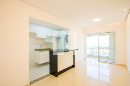 Sala de apartamento para alugar com 2 quartos, 57m² em Vila Homero Thon, Santo André