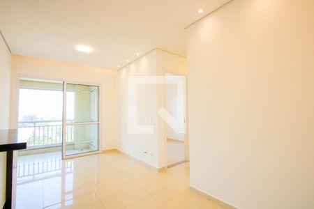Sala de apartamento para alugar com 2 quartos, 57m² em Vila Homero Thon, Santo André