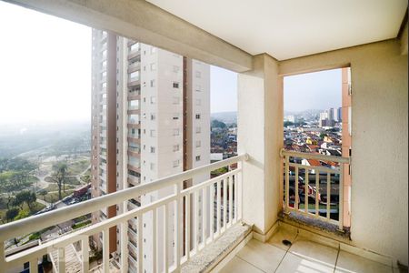 Varanda Gourmet de apartamento para alugar com 2 quartos, 57m² em Vila Homero Thon, Santo André