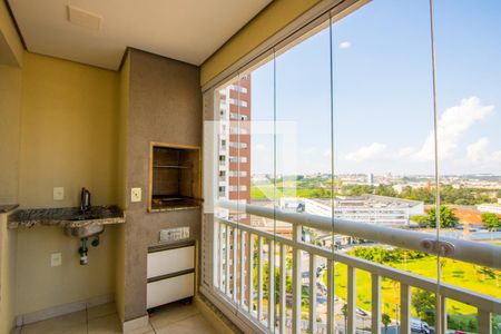 Varanda gourmet de apartamento para alugar com 2 quartos, 57m² em Vila Homero Thon, Santo André