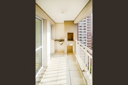 Varanda Gourmet de apartamento para alugar com 2 quartos, 57m² em Vila Homero Thon, Santo André