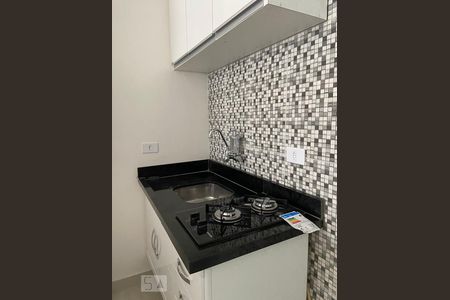 Cozinha de kitnet/studio para alugar com 1 quarto, 30m² em Bela Vista, São Paulo