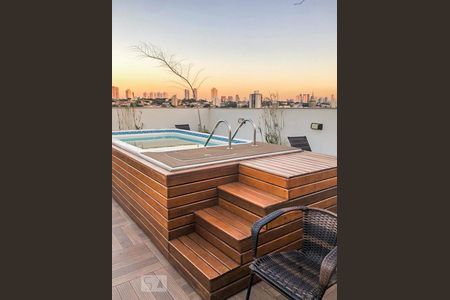 Área comum - Piscina de kitnet/studio para alugar com 1 quarto, 27m² em Jardim da Glória, São Paulo