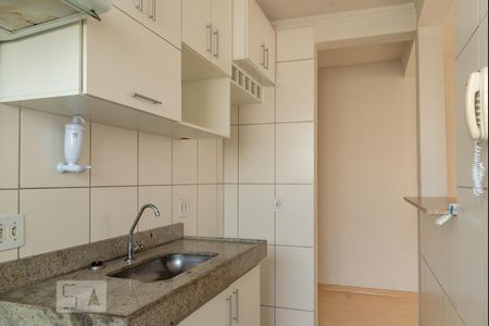 Cozinha de apartamento à venda com 2 quartos, 49m² em Jardim Márcia, Campinas