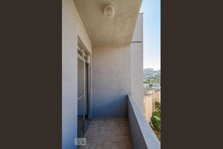 Varanda da Sala de apartamento à venda com 3 quartos, 75m² em Estoril, Belo Horizonte