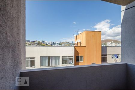 Varanda da Sala de apartamento à venda com 3 quartos, 75m² em Estoril, Belo Horizonte