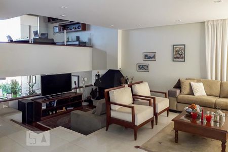 Sala de casa de condomínio à venda com 4 quartos, 536m² em Alphaville, Santana de Parnaíba