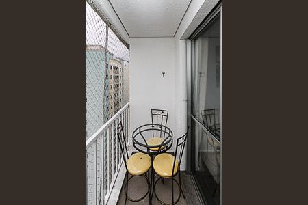 Varanda da Sala de apartamento para alugar com 2 quartos, 55m² em Brás, São Paulo