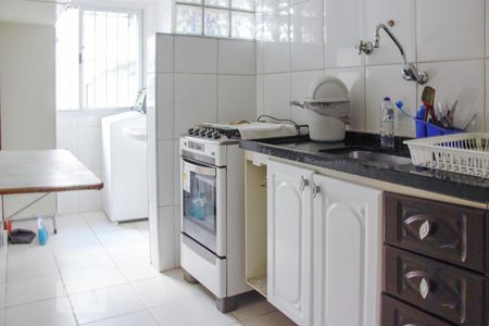 Cozinha de apartamento para alugar com 1 quarto, 51m² em Vila Buarque, São Paulo