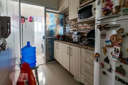 Cozinha de apartamento à venda com 2 quartos, 48m² em Ponte Grande, Guarulhos