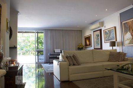 Sala de Estar de apartamento à venda com 5 quartos, 380m² em Barra da Tijuca, Rio de Janeiro