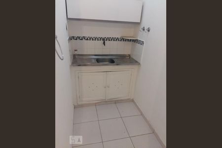 Cozinha de kitnet/studio à venda com 1 quarto, 27m² em Botafogo, Rio de Janeiro