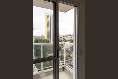 Varanda da Sala de apartamento à venda com 1 quarto, 42m² em Vila Alpina, Santo André