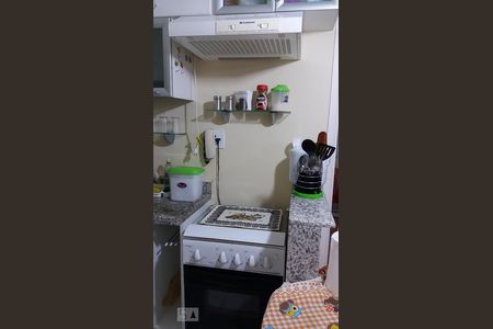Cozinha de kitnet/studio para alugar com 1 quarto, 28m² em Mirandópolis, São Paulo