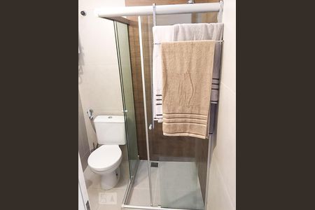 Banheiro de apartamento para alugar com 2 quartos, 50m² em Botafogo, Rio de Janeiro