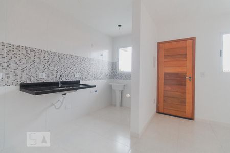 Sala e cozinha de apartamento para alugar com 1 quarto, 30m² em Vila Prudente, São Paulo