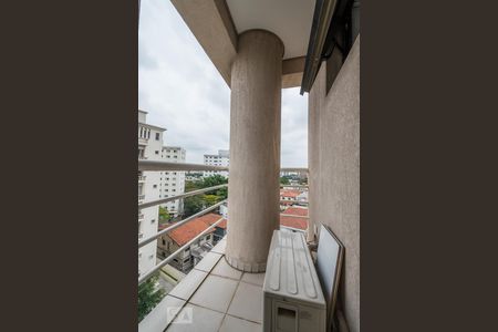 Varanda de apartamento à venda com 1 quarto, 27m² em Campo Belo, São Paulo