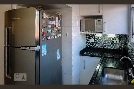 Cozinha de apartamento à venda com 2 quartos, 52m² em Vila das Mercês, São Paulo