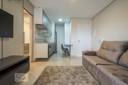 Sala de kitnet/studio para alugar com 1 quarto, 42m² em Cidade Monções, São Paulo