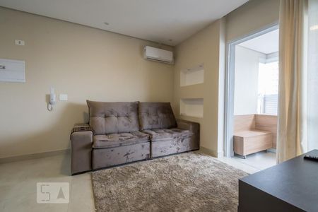 Sala de kitnet/studio para alugar com 1 quarto, 42m² em Cidade Monções, São Paulo