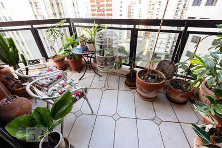 Varanda de apartamento para alugar com 4 quartos, 176m² em Perdizes, São Paulo