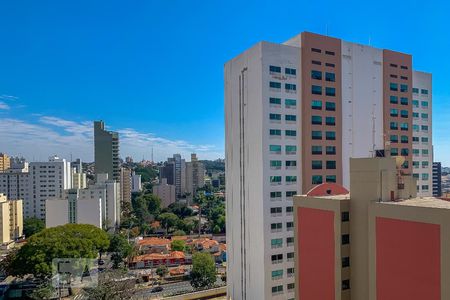 Vista da varanda de apartamento à venda com 2 quartos, 70m² em Centro, Campinas