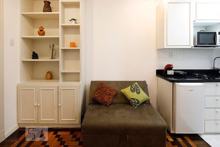 Sala de apartamento para alugar com 1 quarto, 30m² em Copacabana, Rio de Janeiro