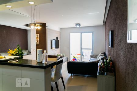 Sala de apartamento para alugar com 3 quartos, 74m² em Vila Vera, São Paulo