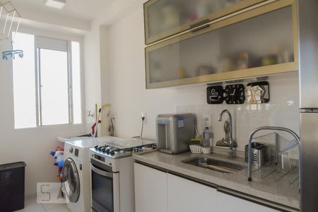 Cozinha de apartamento para alugar com 2 quartos, 47m² em Vila Marieta, Campinas