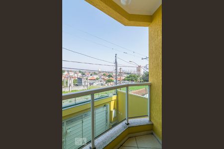 Varanda da Sala de casa à venda com 3 quartos, 210m² em Vila Camilópolis, Santo André