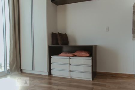 Quarto - Armários de apartamento para alugar com 1 quarto, 22m² em Centro, São Paulo