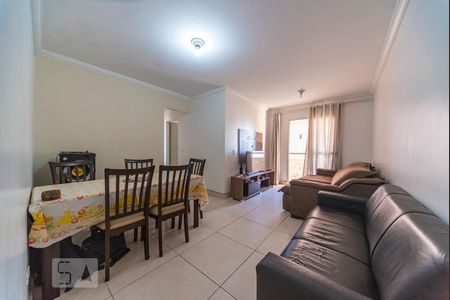 Sala de apartamento à venda com 3 quartos, 69m² em Vila Camilópolis, Santo André