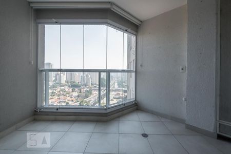 Varanda  de apartamento à venda com 1 quarto, 49m² em Campo Belo, São Paulo