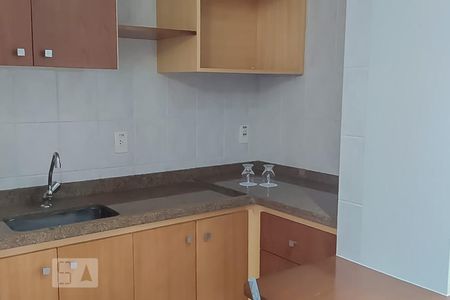 Cozinha de kitnet/studio à venda com 1 quarto, 44m² em Centro, Santo André