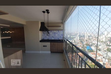 varanda com Churrasqueira de apartamento à venda com 2 quartos, 79m² em Saúde, São Paulo