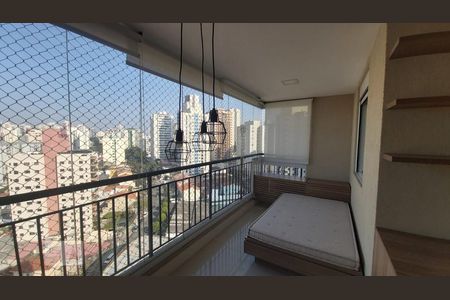 varanda com Churrasqueira de apartamento à venda com 2 quartos, 79m² em Saúde, São Paulo