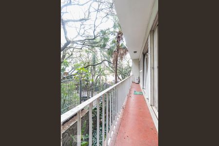 Varanda da Sala de apartamento à venda com 3 quartos, 120m² em Moinhos de Vento, Porto Alegre