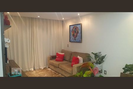 Sala de apartamento à venda com 3 quartos, 76m² em Vila Moinho Velho, São Paulo