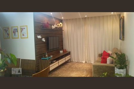 Sala de apartamento à venda com 3 quartos, 76m² em Vila Moinho Velho, São Paulo