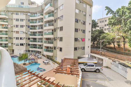 Vista da Varanda Gourmet de apartamento para alugar com 3 quartos, 64m² em Pechincha, Rio de Janeiro