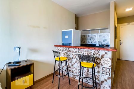 Cozinha de kitnet/studio para alugar com 1 quarto, 28m² em Centro, Guarulhos