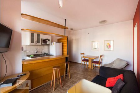 Sala de apartamento para alugar com 1 quarto, 45m² em Chácara Inglesa, São Paulo