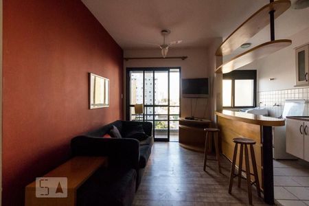 Sala de apartamento para alugar com 1 quarto, 45m² em Chácara Inglesa, São Paulo