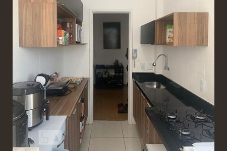 Cozinha de apartamento à venda com 1 quarto, 55m² em Andaraí, Rio de Janeiro