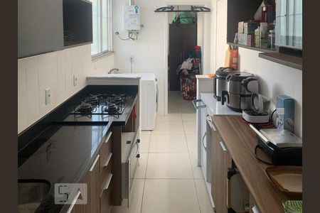 Cozinha de apartamento à venda com 1 quarto, 55m² em Andaraí, Rio de Janeiro