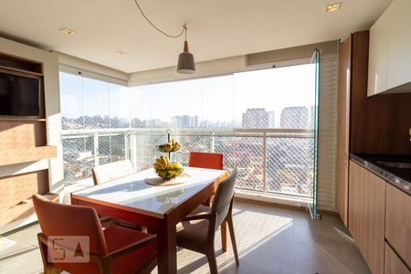 Varanda gourmet de apartamento à venda com 2 quartos, 81m² em Vila Sônia, São Paulo