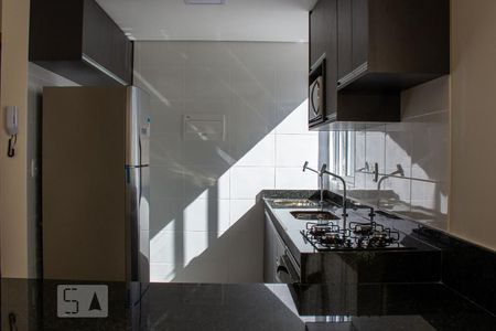 Cozinha de apartamento para alugar com 1 quarto, 40m² em Funcionários, Belo Horizonte